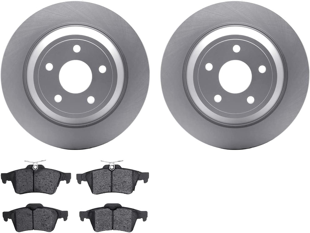 Rear Geospec Brake Rotors with 5000 Advanced Brake Pads 4502-99210