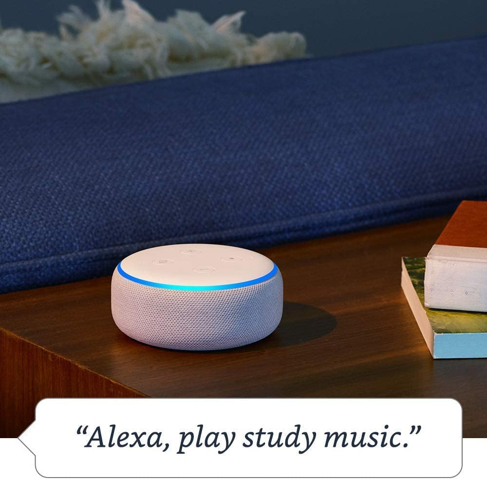 Certified Refurbished Echo Dot (3Rd Gen) - Smart Speaker with Alexa - Charcoal