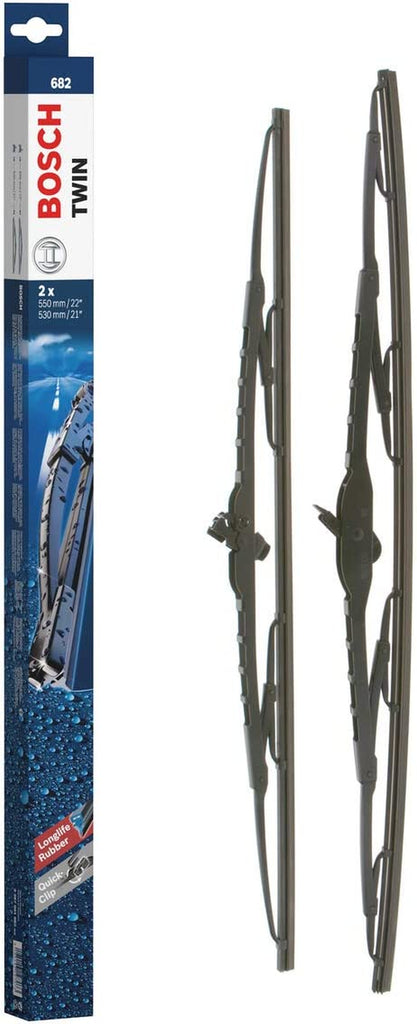 Wiper Blade Twin 682, Length: 550Mm/530Mm – Set of Front Wiper Blades