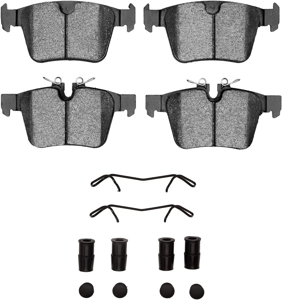 3000 Semi-Metallic Brake Pads and Hardware Kit
