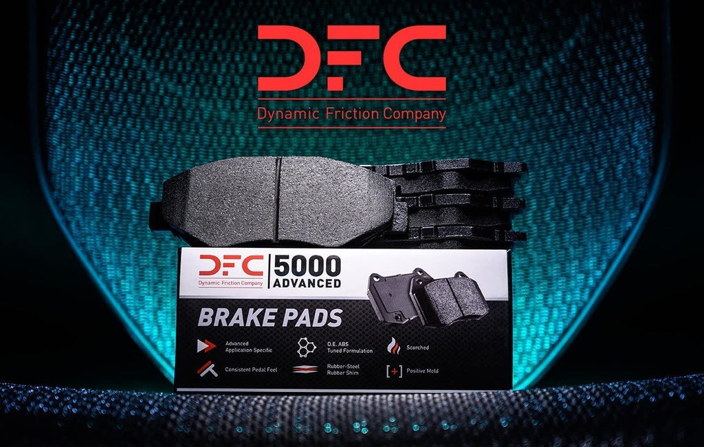 5000 Advanced Brake Pads - Ceramic and Hardware Kit