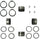 & Axle (YP SJ-ACC-502) Rebuild Kit for Dana 60 Super Joint