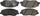 Centric 105.12020 Disc Brake Pad