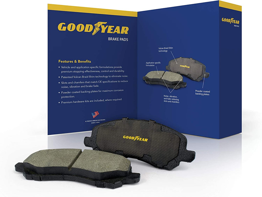 Rear Ceramic Brake Pads for Buick Chevy Pontiac & More  GYD999