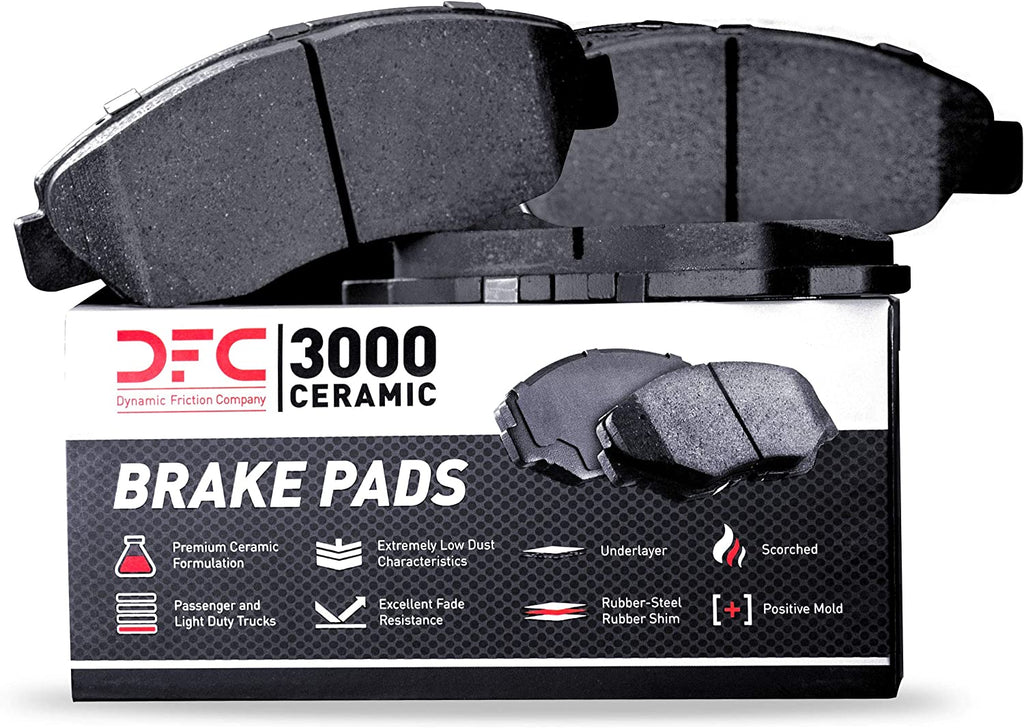 3000 Ceramic Brake Pads 1310-0867-00-Front Set