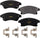 Brakes GYD1497 Premium Semi Metallic Front Brake Pads Automotive Vehicle Replacement Part for Cruze, Cruze Limited, Sonic, and Trax