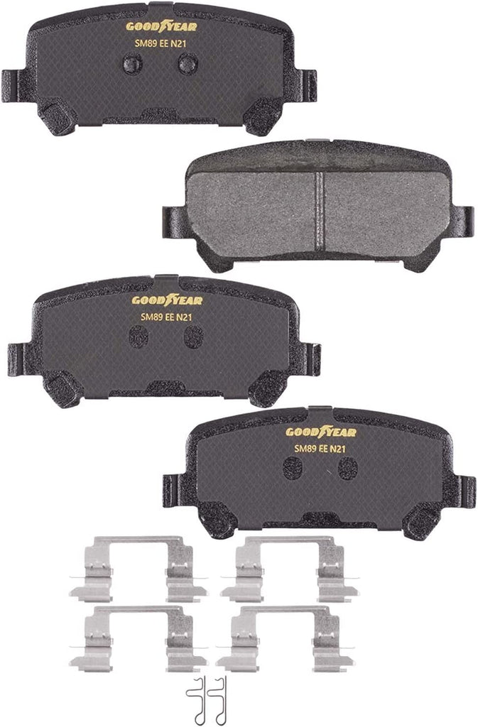 Rear Brake Pads for 2015-2018 Chevrolet Colorado 2015-2020 GMC Canyon GYD1806