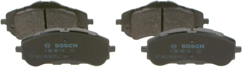 BP1709 Brake Pads - Front Axle - ECE-R90 Certified - 1 Set of 4 Pads