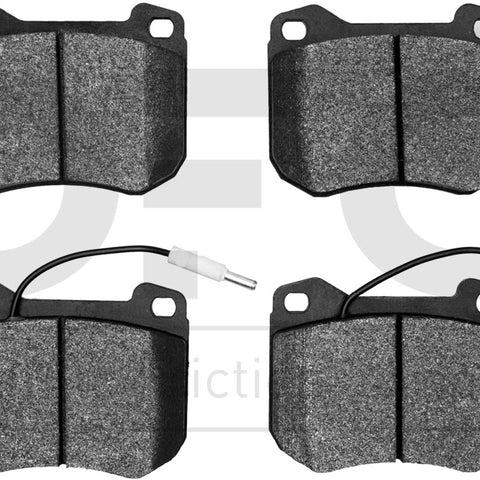 5000 Advanced Brake Pads - Semi Metallic 1551-0455-00-Front Set for 1977-1984 Peugeot 604, 1980-1989 Peugeot 505