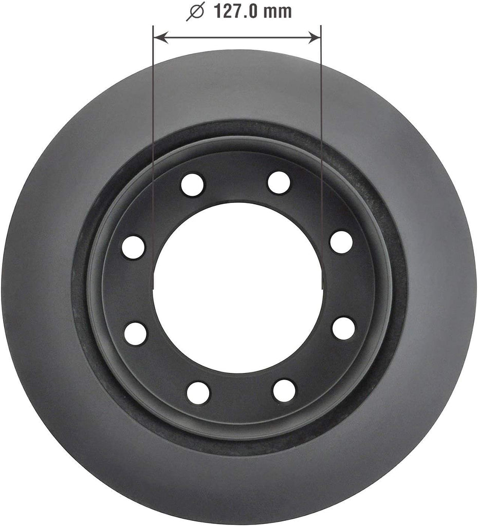 Vehicle Rear Brake Bundle with Truck and SUV Carbon Ceramic Rear Disc Brake Pads Set and Antiox Coated Rear Brake Rotors