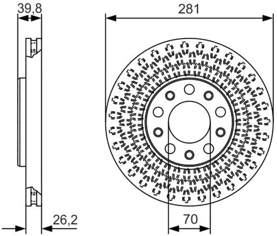 0 986 479 C42 Brake Disc