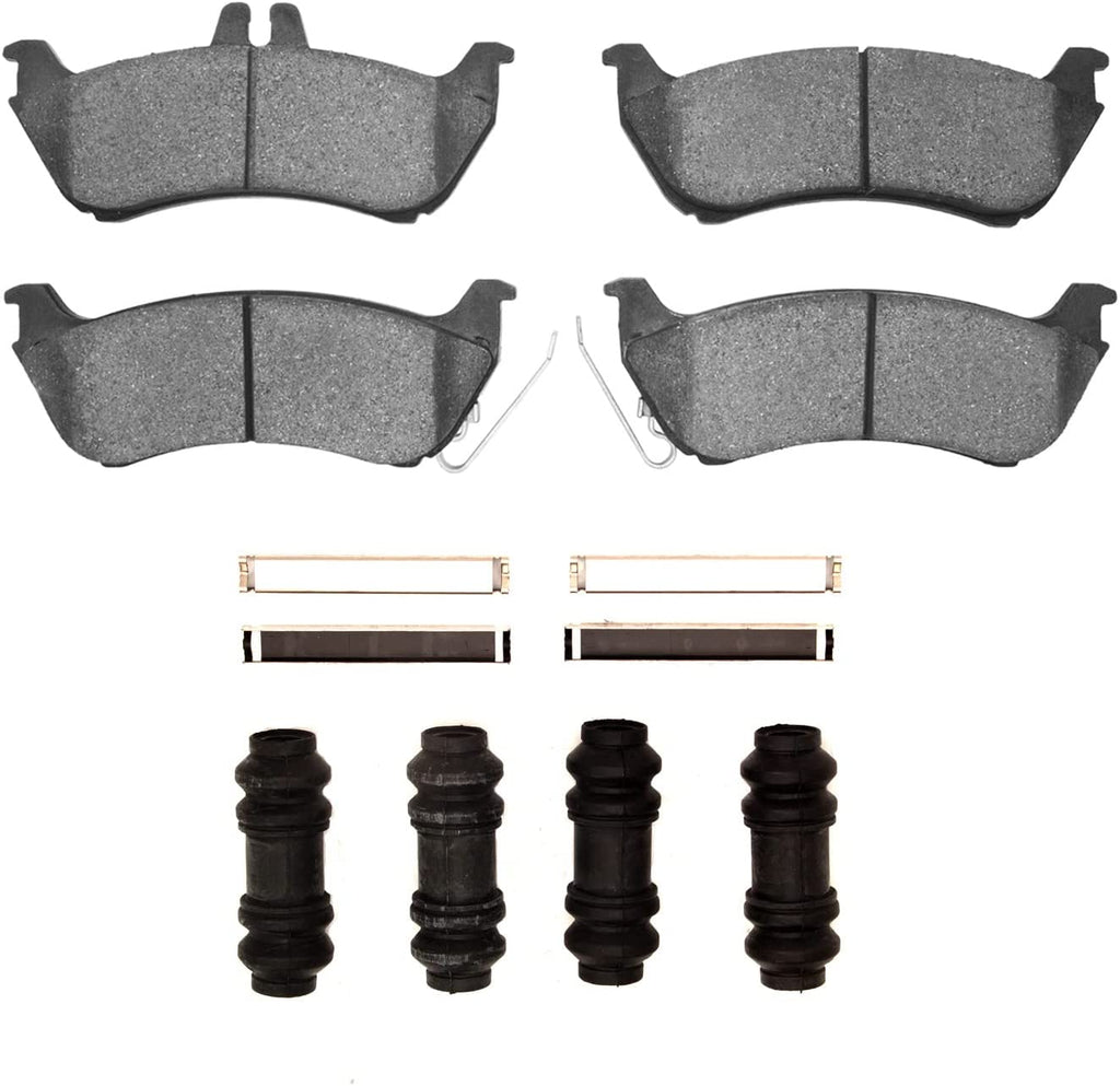 5000 Advanced Brake Pads - Low Metallic and Hardware Kit