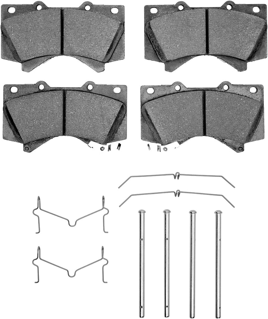 5000 Advanced Brake Pads - Ceramic and Hardware Kit