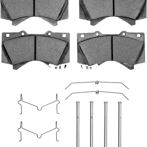 5000 Advanced Brake Pads - Ceramic and Hardware Kit