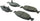 NEW  106.07900 Extended Wear Posi-Quiet Semi Metallic Standard Brake Pad