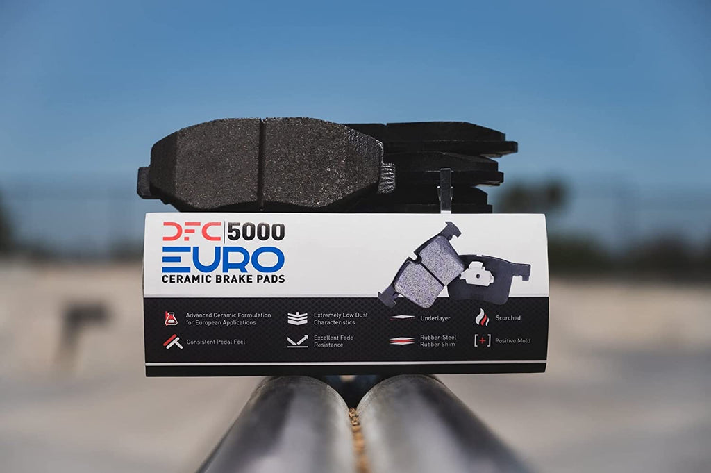5000 Euro Ceramic Brake Pads 1600-0839-10-Front Set for 2000 Audi A8, 2000-2003 Audi A8 Quattro