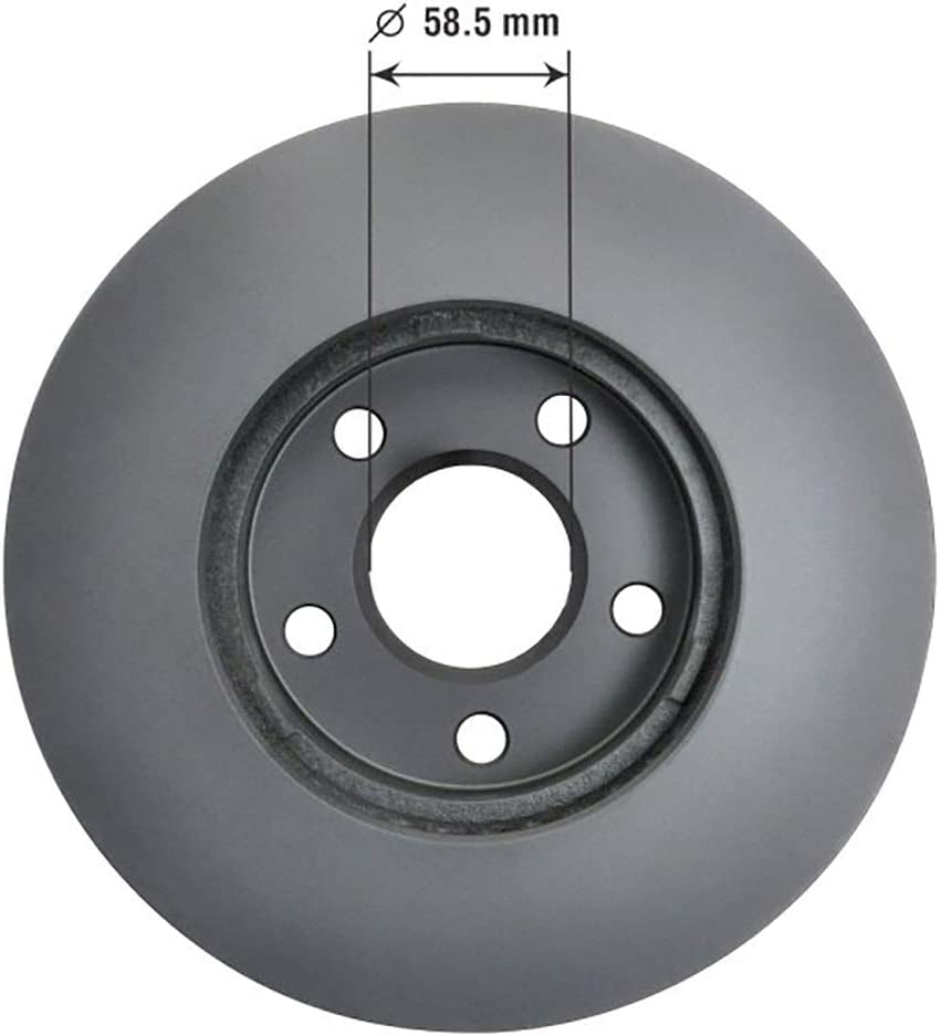 214462GY Premium Antiox Coated Front Brake Rotor Automotive Vehicle Replacement Part for Buick Skylark, Beretta, Cavalier, Corsica