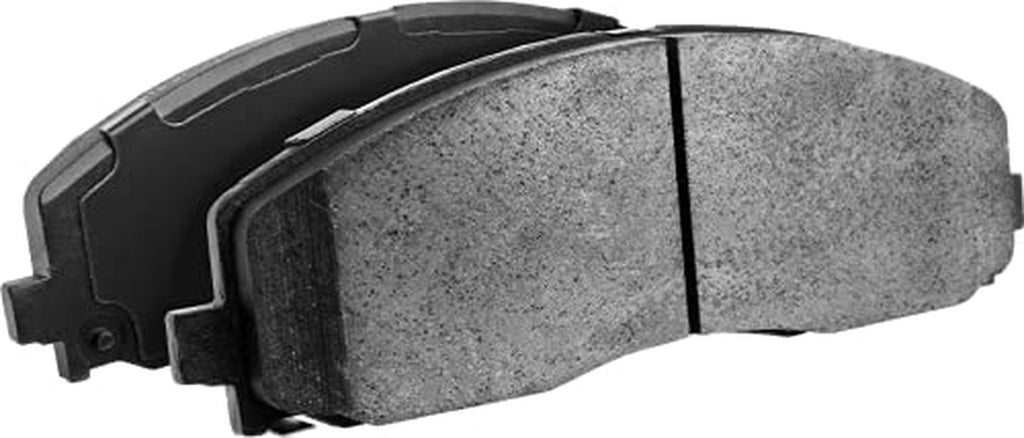Front Brake Rotors-Drilled and Slotted-Silver with Ultimate Duty Performance Brake Pads 7402-42031