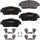 Brakes GYD906TS Carbon Ceramic Automotive Front Disc Brake Pads Set Vehicle Replacement Part for Toyota Sienna 2004-2010 and Tacoma 2005-2015