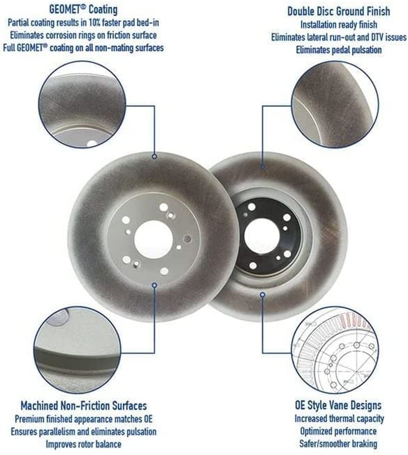 Centric 320.33098 GCX Brake Rotor