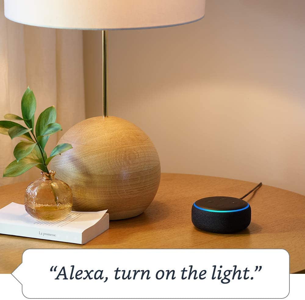 Certified Refurbished Echo Dot (3Rd Gen) - Smart Speaker with Alexa - Charcoal