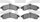 3000 Ceramic Brake Pads 1310-0882-00-Front Set
