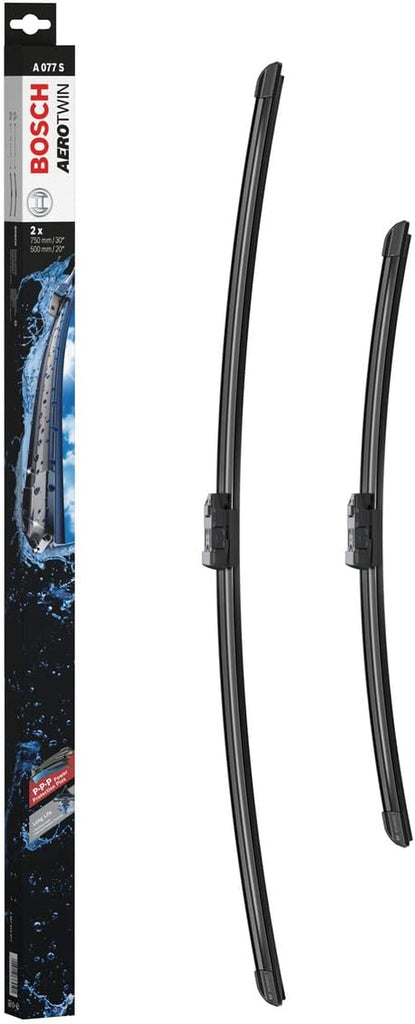 Wiper Blade Aerotwin A077S, Length: 750Mm/500Mm – Set of Front Wiper Blades - Only for Left-Hand Drive (EU)