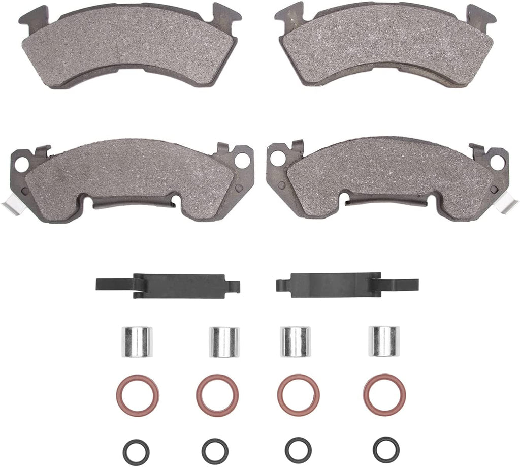 5000 Advanced Brake Pads - Semi Metallic and Hardware Kit