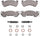 5000 Advanced Brake Pads - Semi Metallic and Hardware Kit