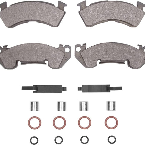 5000 Advanced Brake Pads - Semi Metallic and Hardware Kit