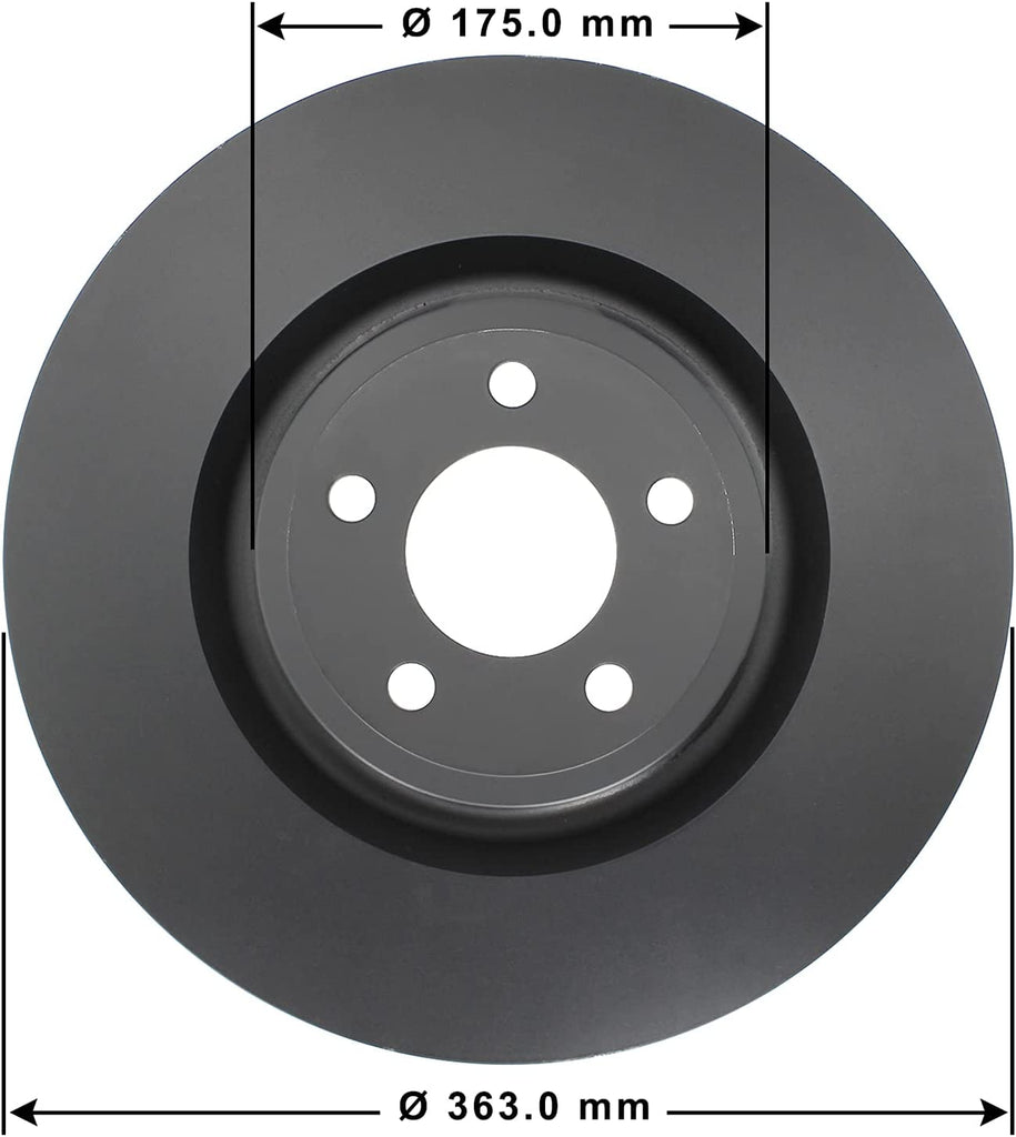 Front Brake Rotor for Ford Explorer Police Interceptor Utility Lincoln Aviator