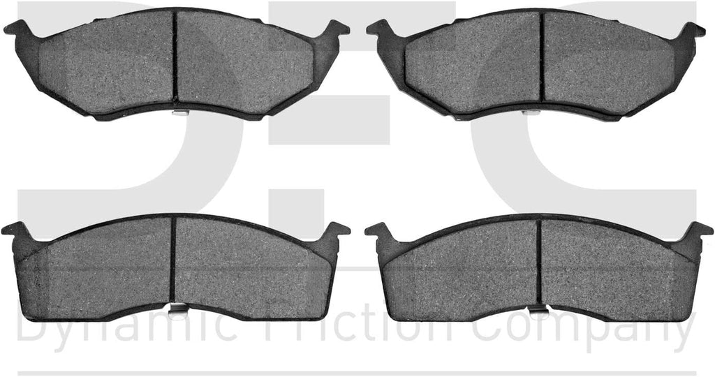 5000 Advanced Brake Pads - Ceramic 1551-0730-00-Front Set for 1998-2004 Chrysler Concorde, 1998-2004 Dodge Intrepid, 1999-2001 Chrysler LHS, 1999-2004 Chrysler 300M