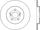 (121.44173) C-Tek Brake Rotor