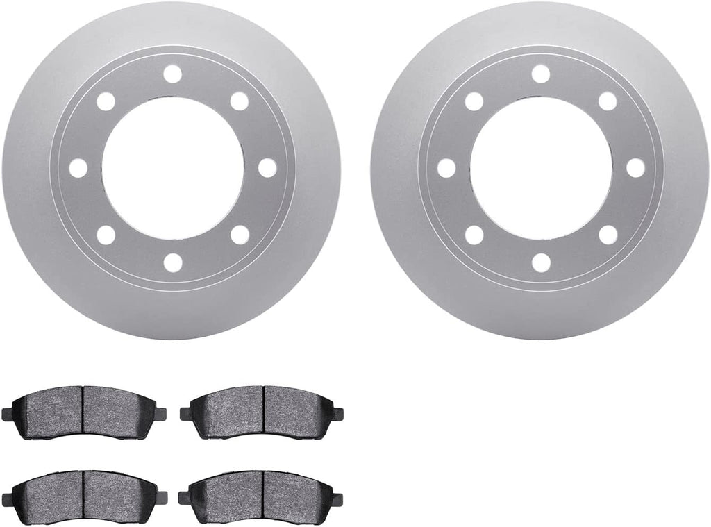 Rear Geospec Brake Rotors with 5000 Advanced Brake Pads 4502-99112