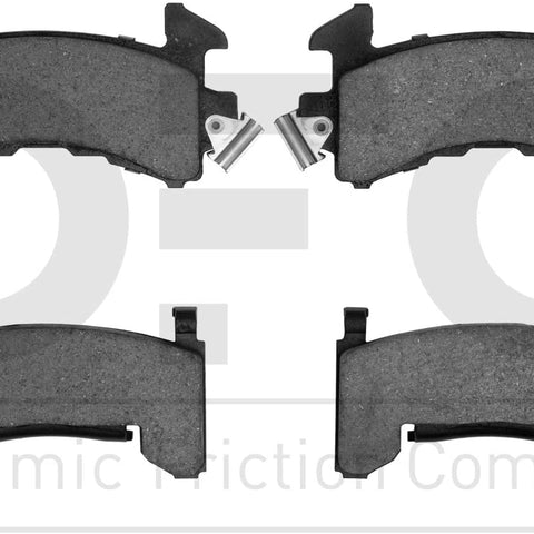 5000 Advanced Brake Pads - Semi Metallic 1551-0154-00-Front Set