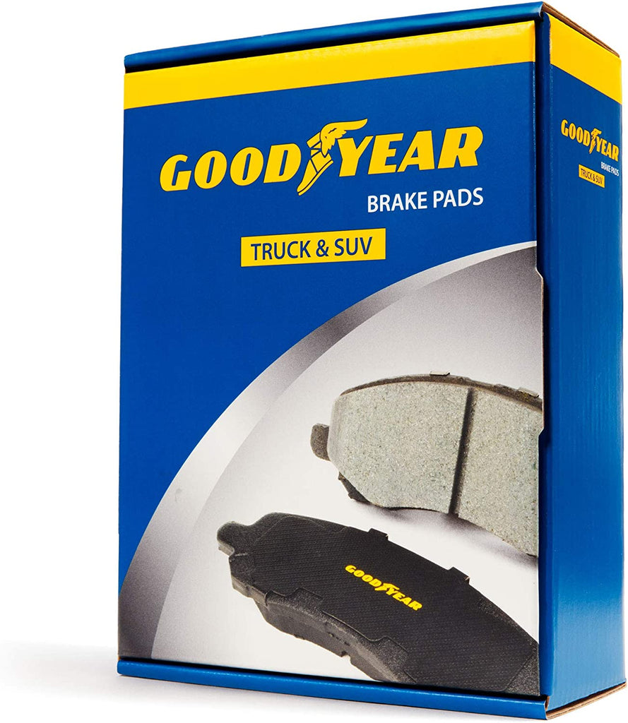 GYD1092 Carbon Ceramic Automotive Front Disc Brake Pads Set Vehicle Replacement Part for Cadillac Escalade, Escalade: ESV & EXT & More