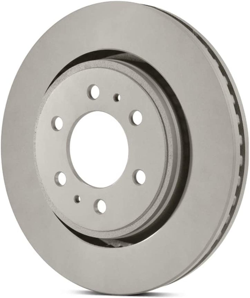 GYD897 Automotive Carbon Ceramic Truck and SUV Front Brake Pads Bundle with  2 Pack 214114GY Antiox Automotive Vehicle Vented Front Brake Rotor