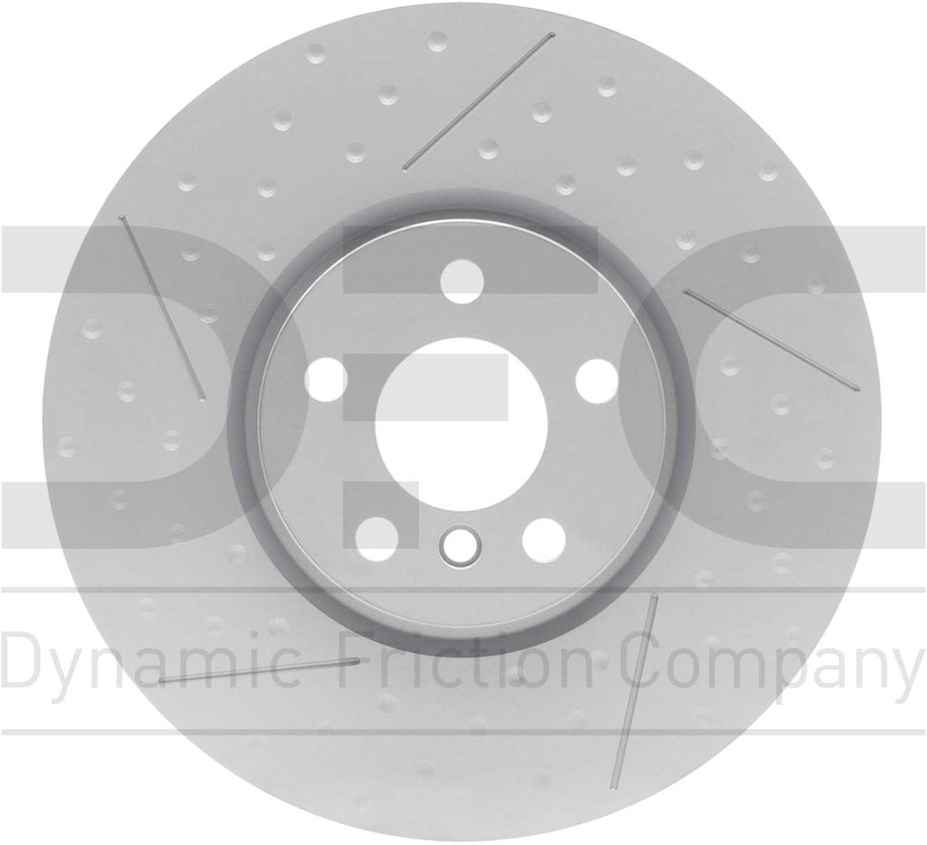 Front  GEOSPEC Coated Brake Rotor 604-32019 (1) for 2015-2019 Mini Cooper, 2017-2019 Mini Cooper Clubman, 2018-2019 Mini Cooper Countryman