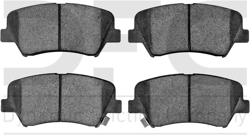 5000 Advanced Brake Pads - Ceramic 1551-1543-00-Front Set for 2011-2016 Hyundai Elantra, 2012-2015 Hyundai Veloster, 2013-2014 Hyundai Elantra Coupe, 2013-2016 Hyundai Elantra