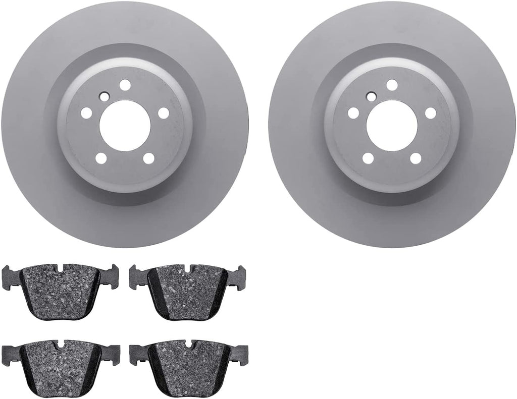 Rear Geospec Brake Rotors with 5000 Euro Ceramic Brake Pads 4602-31083