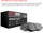 3000 Semi-Metallic Brake Pads 1311-0951-00