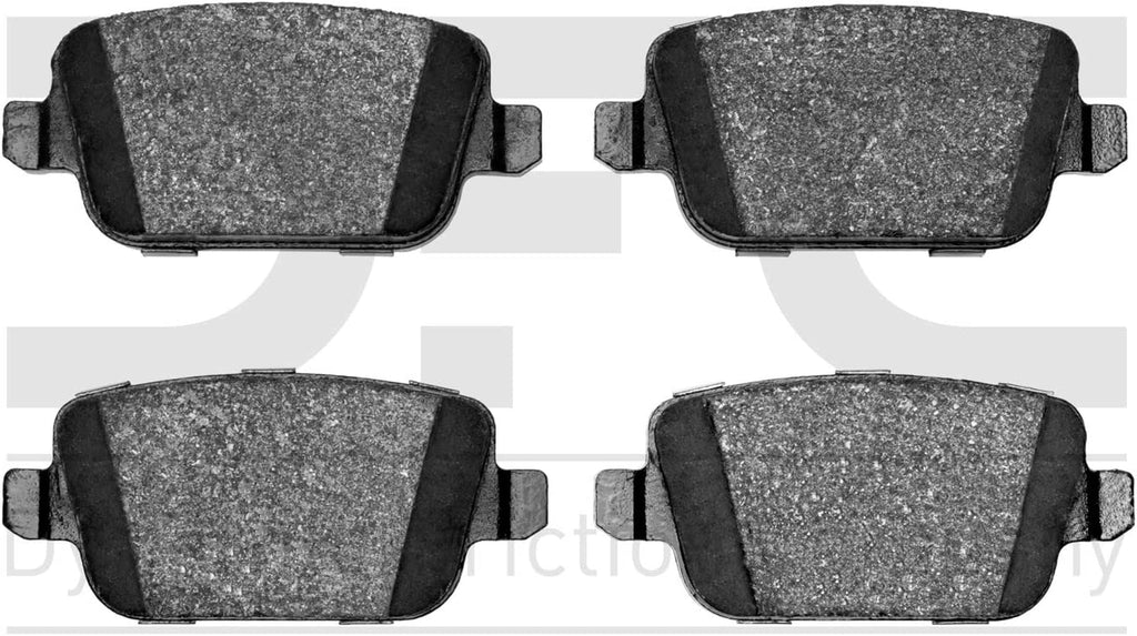 3000 Ceramic Brake Pads 1310-1314-00-Rear Set for 2007-2010 Volvo S80, 2008-2012 Land Rover LR2, 2010 Ford Focus