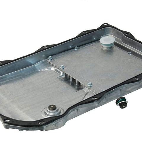 24118612901PRM Transmission Oil Pan & Filter Kit, Aluminum Construction with Replaceable Filter, Bolts Not Included