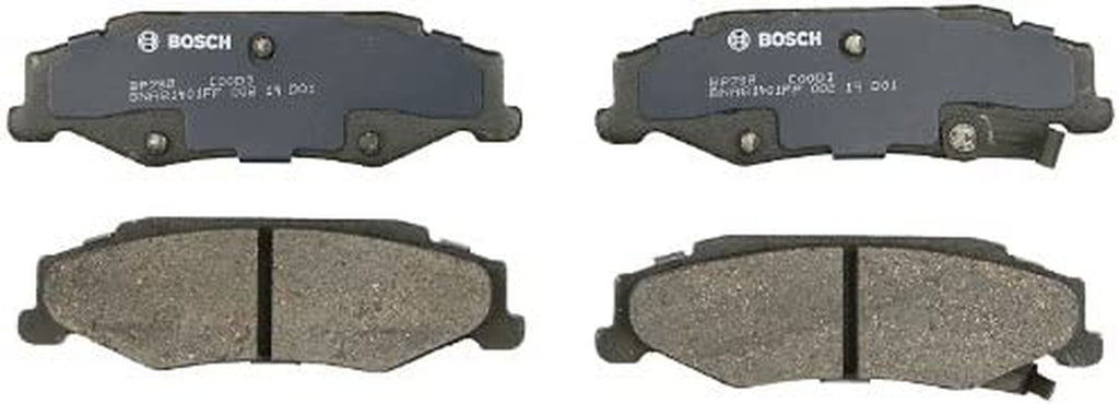 BP732 Quietcast Premium Semi-Metallic Disc Brake Pad Set - Compatible with Select Cadillac XLR; Chevrolet Corvette; REAR