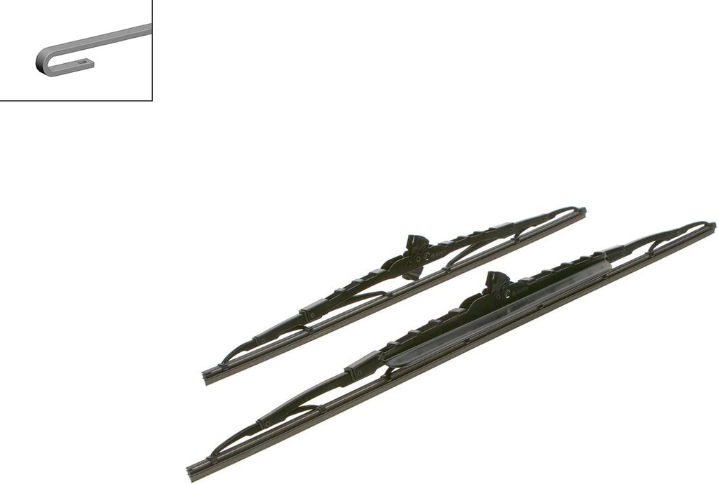 Wiper Blade Twin Spoiler 604S, Length: 600Mm/450Mm – Set of Front Wiper Blades