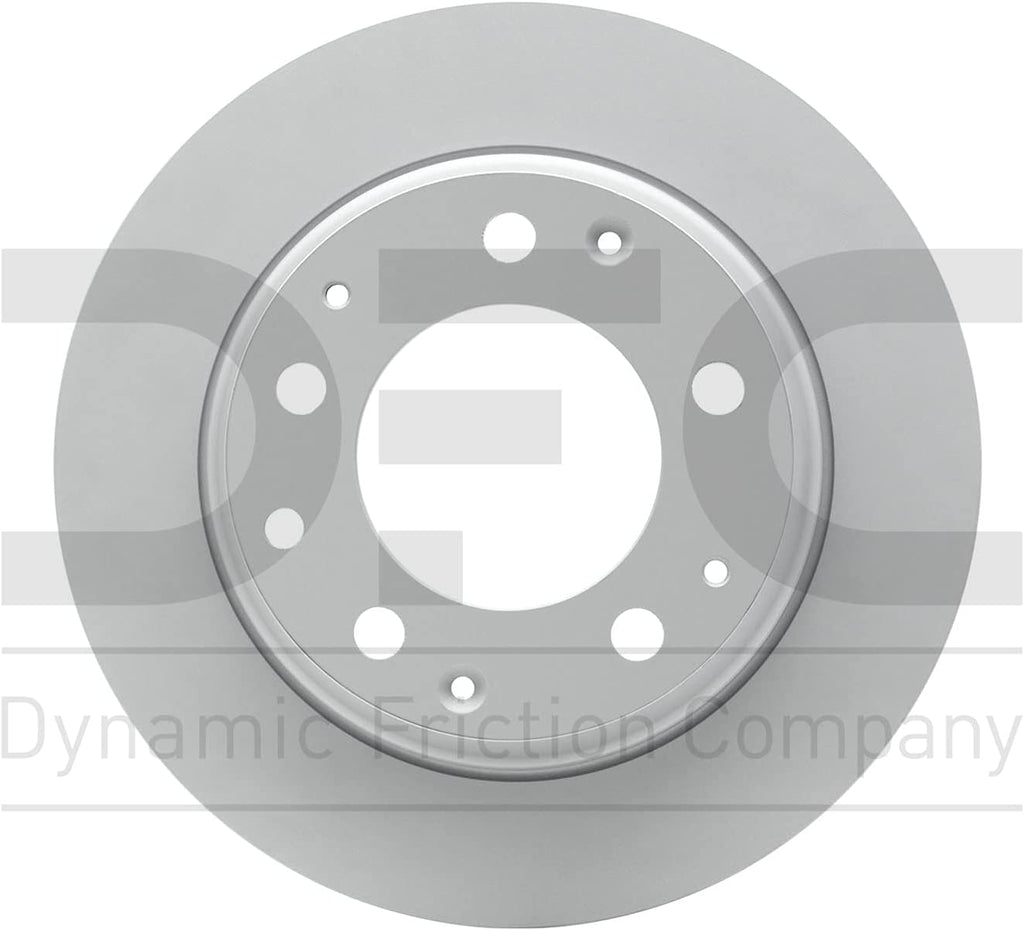 Rear  GEOSPEC Coated Brake Rotor 604-02017 (1) for 1984-1989 Porsche 911