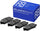 Parts 300.06210 Semi Metallic Brake Pad with Shim