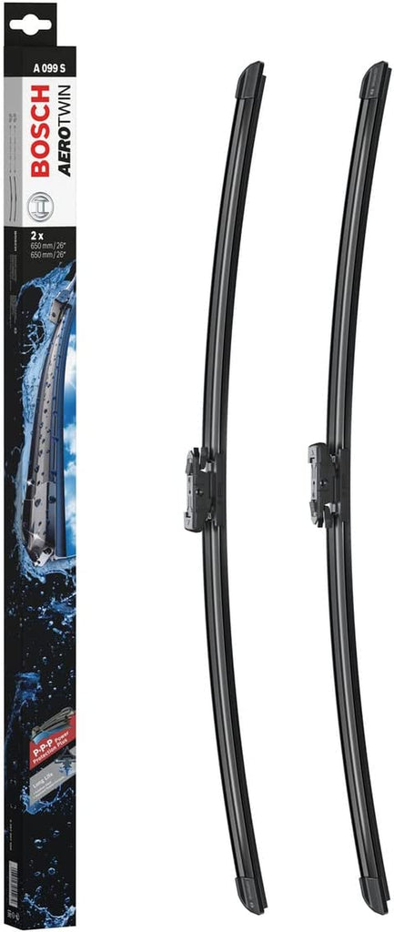 SEAT Leon  Aerotwin Front Wiper Blades PAIR 650Mm 26 A099S 2005-