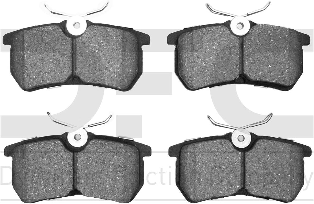 3000 Ceramic Brake Pads 1310-0886-00-Rear Set for 2001-2007 Ford Focus, 2014-2019 Ford Fiesta