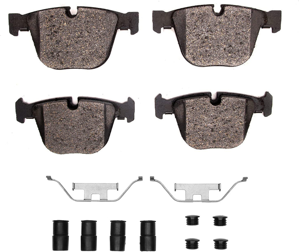 5000 Advanced Brake Pads - Low Metallic and Hardware Kit